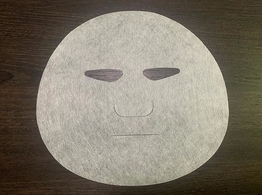 28g Tencel e tela não tecida de Spunlace da fibra de bambu para a máscara facial da beleza, máscara de olho