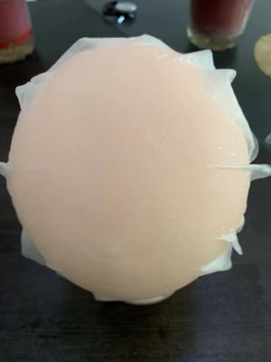 28g Tencel e tela não tecida de Spunlace da fibra de bambu para a máscara facial da beleza, máscara de olho