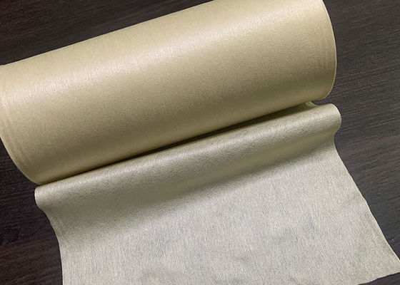 máscara facial não tecida de Spunlaced da fibra de 35g 100%Bamboo, máscara de olho