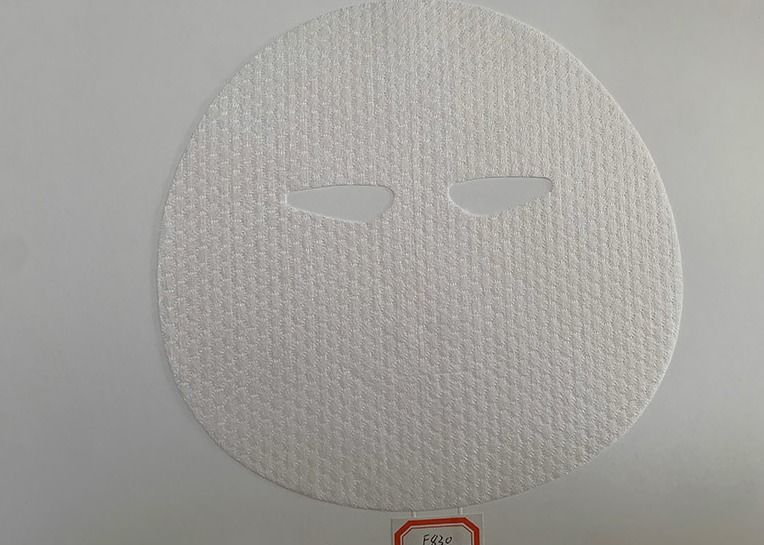 40g austríaco Tencel, máscara facial da beleza da tela não tecida vermelha de Spunlace da fibra do Toona, máscara de olho