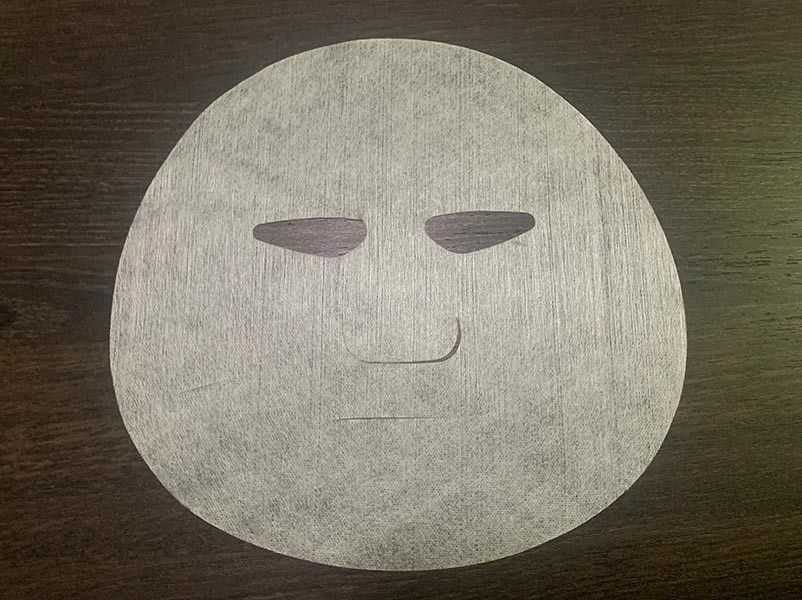 27g Tencel e tela não tecida de Cupro Spunlace para a máscara facial da beleza, máscara de olho
