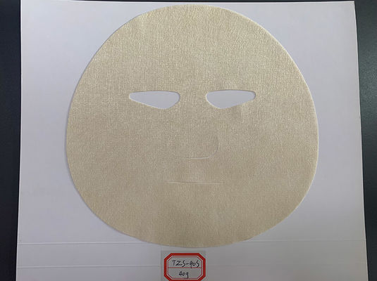 máscara facial não tecida de Spunlaced da fibra de 40g 100%Bamboo, máscara de olho
