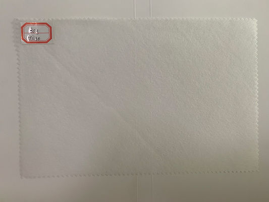 tela não tecida branca de Spunlace da viscose 50g e do poliéster para o tecido do algodão, almofadas, limpezas molhadas