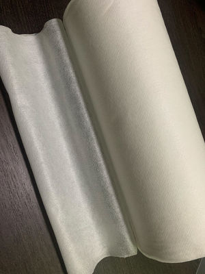 tela não tecida de Spunlaced do poliéster 40g branco para cortinas do favo de mel